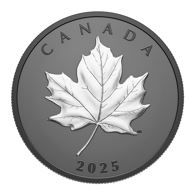 Image for 1 oz Elegant Maple Silver Coin (2025) from TD Precious Metals